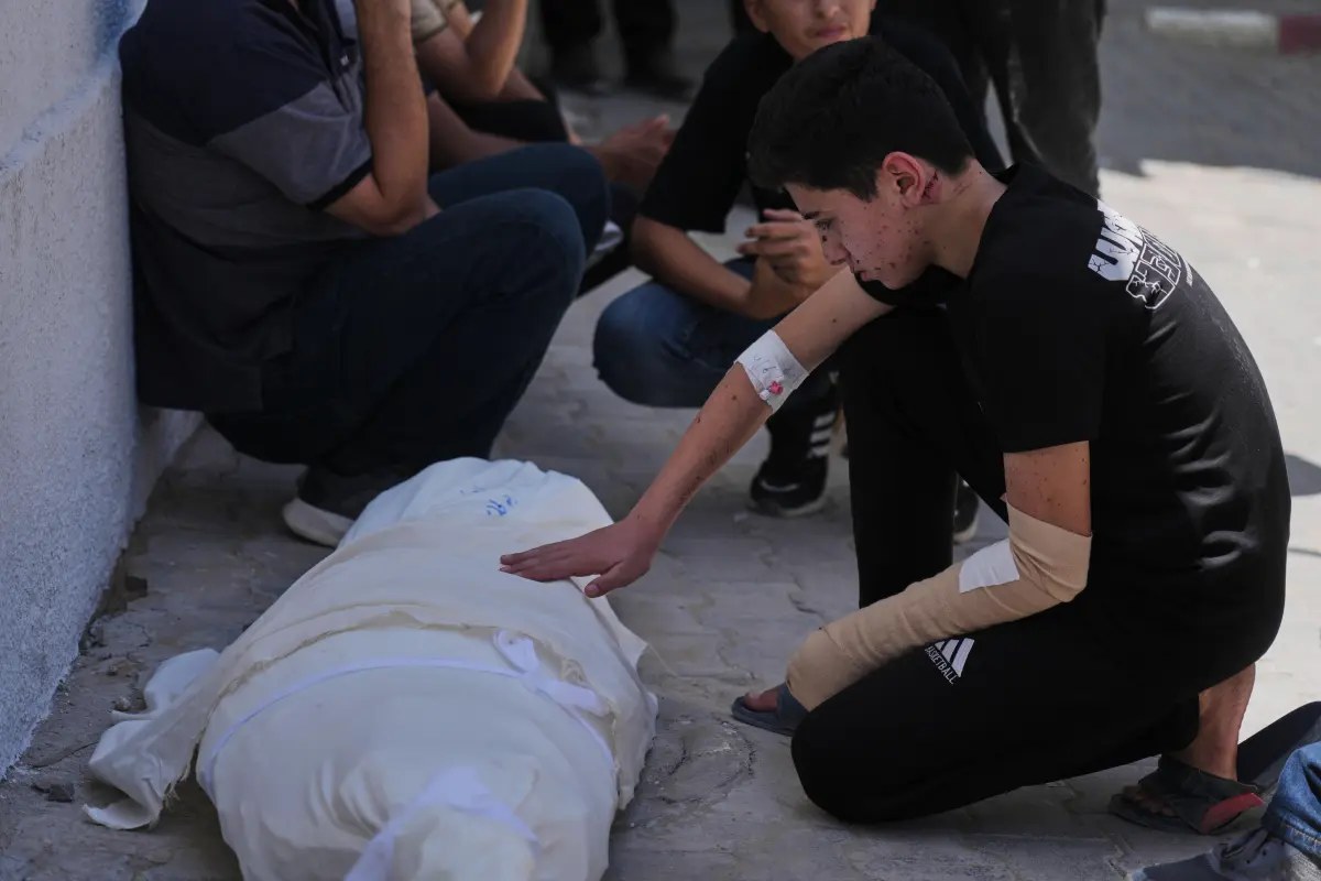 Israeli strikes kill Palestinians attending Gaza funeral for earlier strike victim