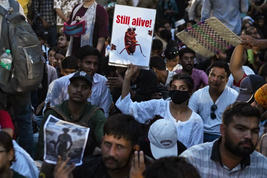 Gen Z protests led by India’s 'Cockroach party' are testing Modi’s leadership