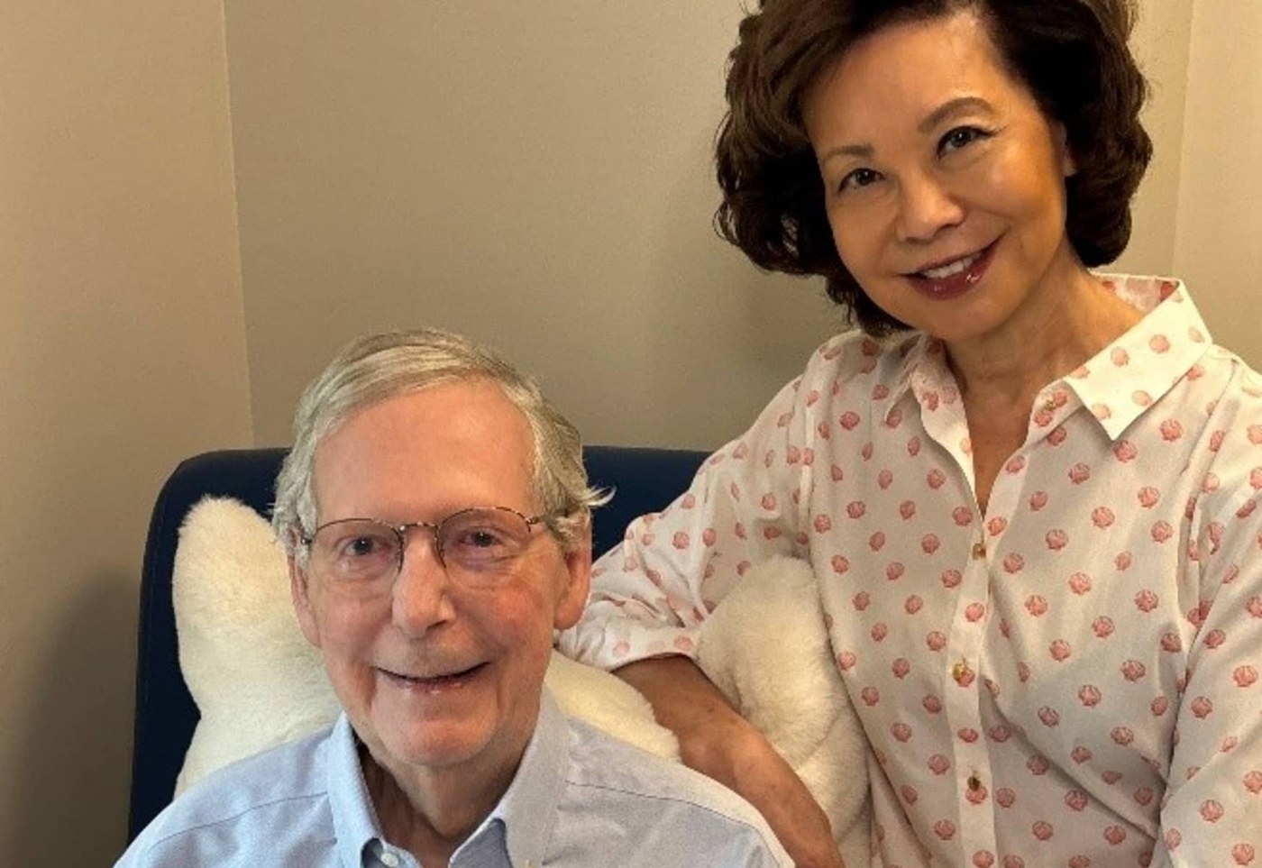 Sen. McConnell still not cleared to go back to work as he recovers from fall, doctors say