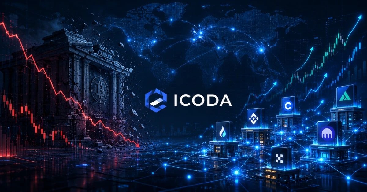 Bigger Is Losing: New ICODA Data Shows Crypto’s Largest Platforms Are Shrinking Fastest