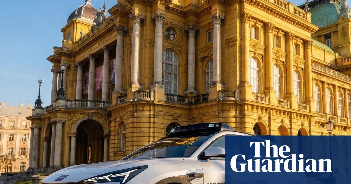 Uber begins self-driving robotaxi trial in Manchester