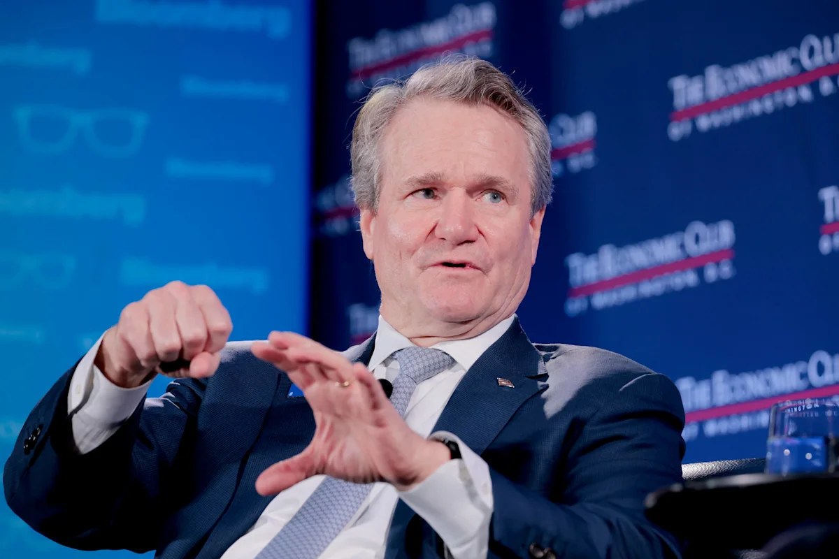 Bank of America CEO warns inflation will back Fed into a corner